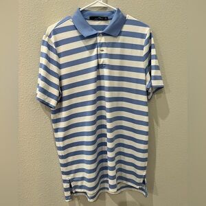 Ralph Lauren Light Blue and White Polo Shirt